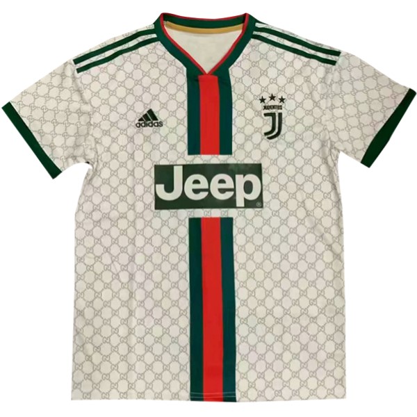 Maillot Football Juventus 2019-20 Blanc Vert